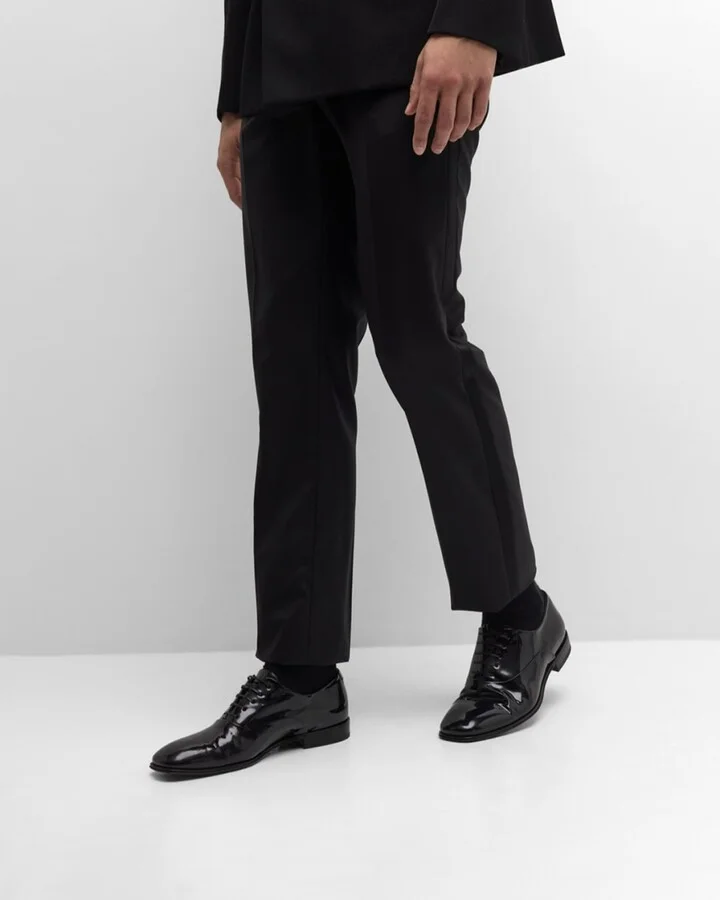 Men's Denzel Patent Leather Oxfords - Image 4