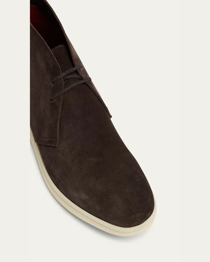 Men's Desert Walk Suede Derby Shoes - Image 2