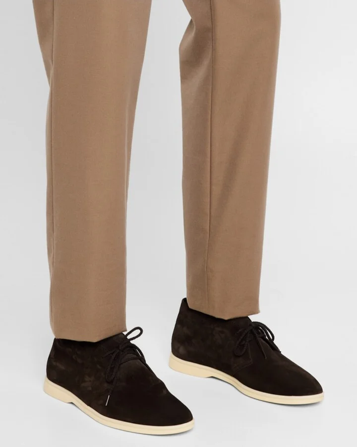 Men's Desert Walk Suede Derby Shoes - Image 3
