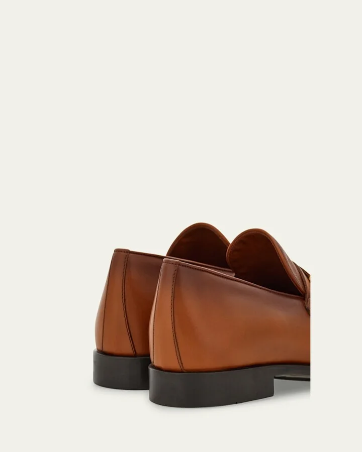 Men's Desio Calfskin Leather Gancio Loafer - Image 2