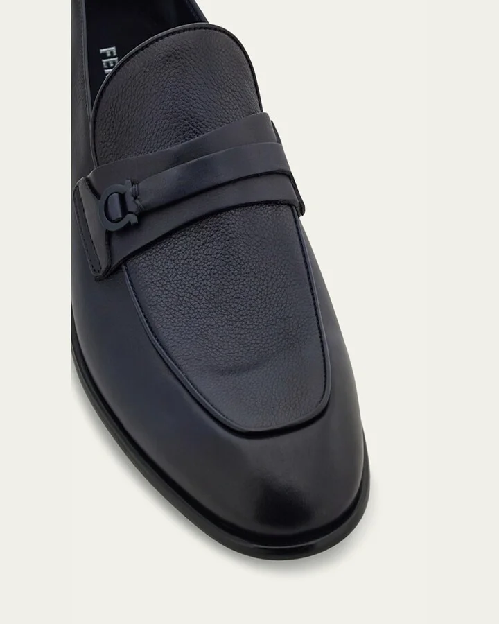 Men's Desio Calfskin Leather Gancio Loafer - Image 3