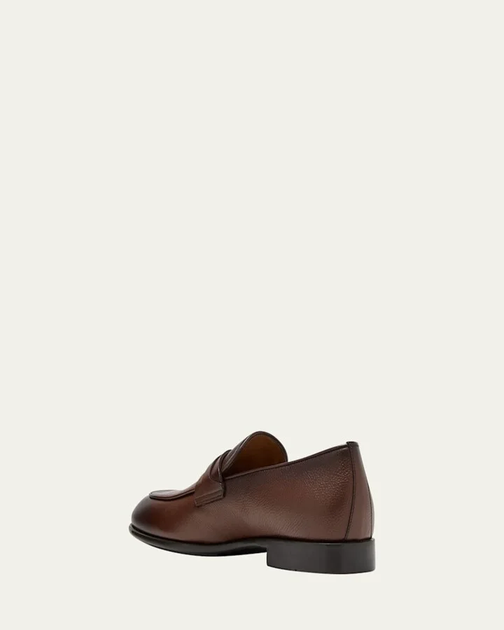 Men's Desio Gancio Ornament Penny Loafers - Image 5