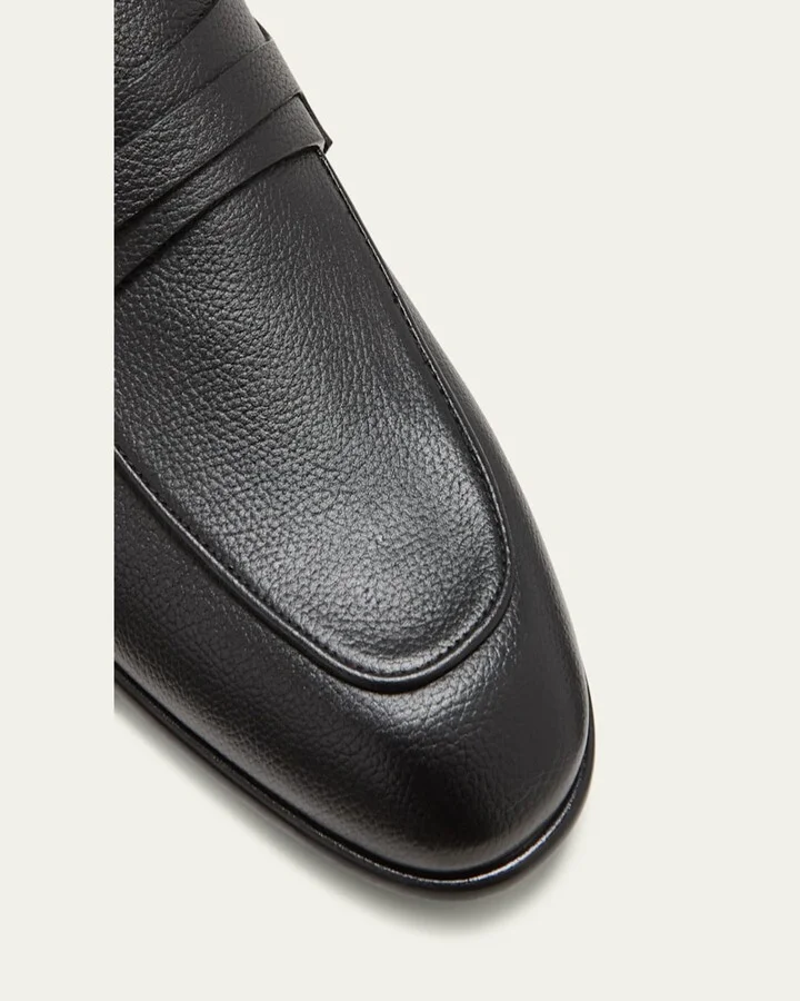 Men's Desio Gancio Ornament Penny Loafers - Image 3