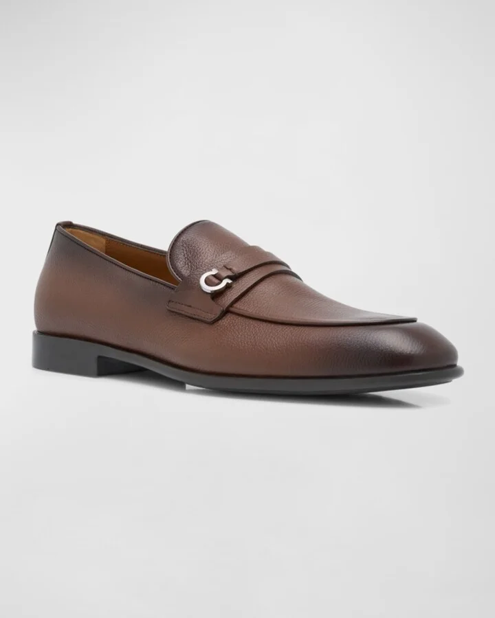 Men's Desio Gancio Ornament Penny Loafers - Image 2