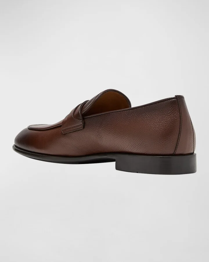 Men's Desio Gancio Ornament Penny Loafers - Image 4