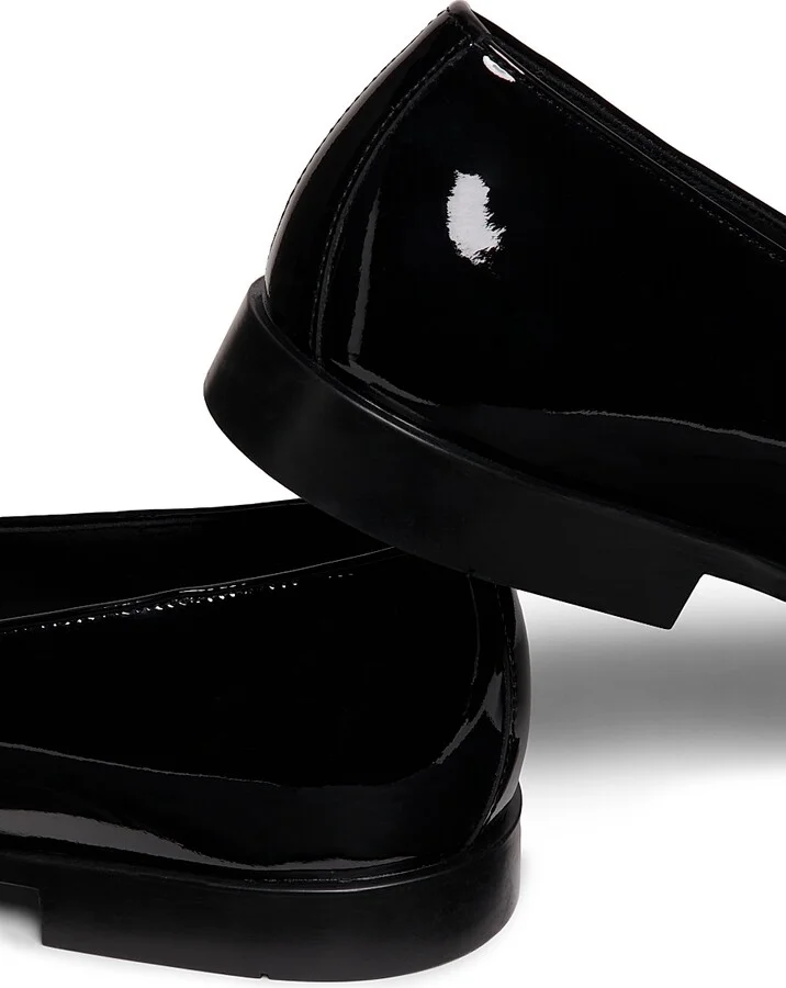 Men's Desio Patent Leather Loafers - Nero - Size 6.5 - Image 5