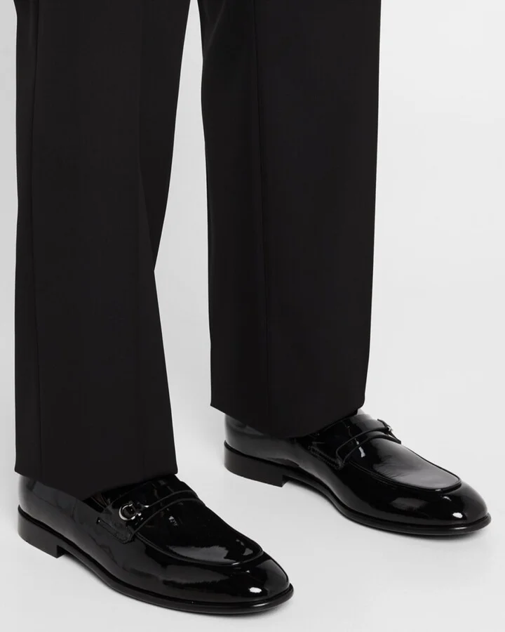 Men's Desio Patent Leather Penny Loafers - Image 3