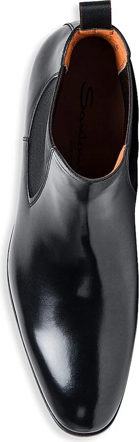 Men's Destoxify Leather Chelsea Boots - Black - Size 7 - Image 5