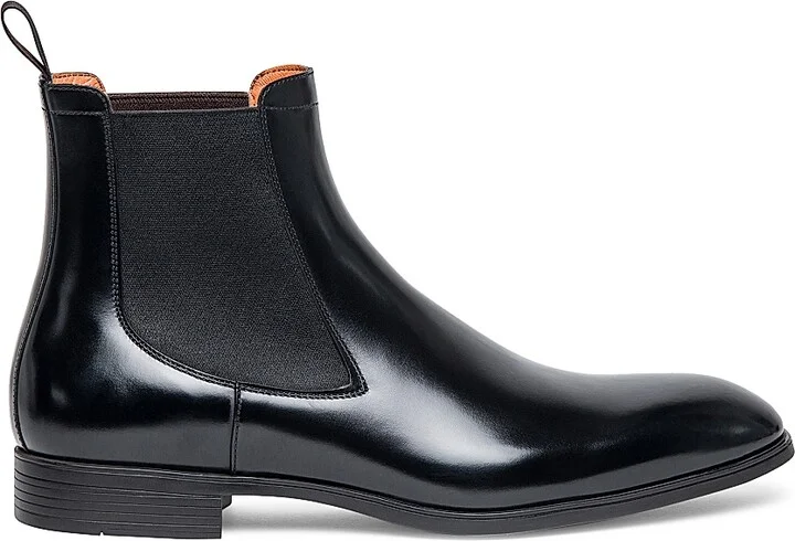 Men's Destoxify Leather Chelsea Boots - Black - Size 7