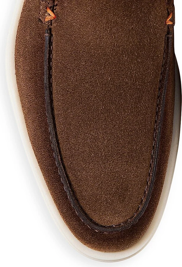 Men's Detroit Suede Loafers - Brown - Size 6 - Image 3