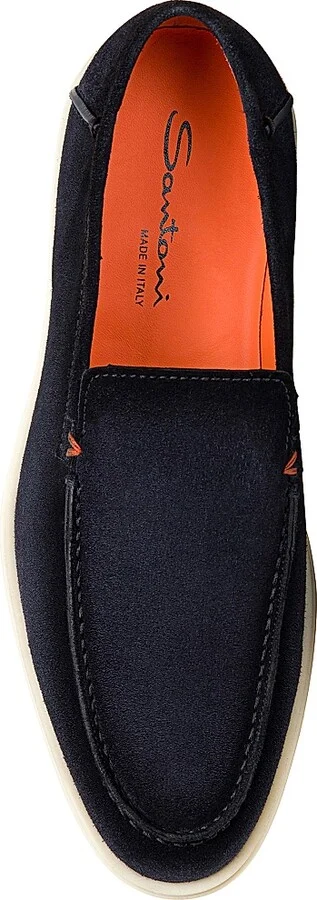 Men's Detroit Suede Loafers - Brown - Size 6 - Image 9