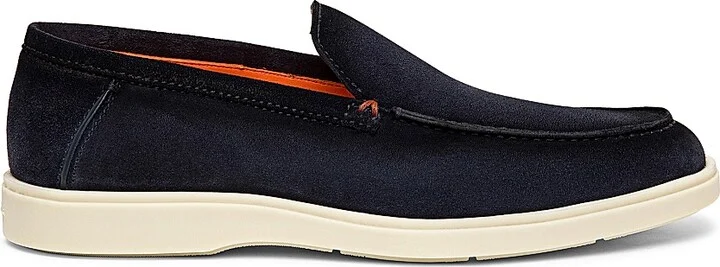 Men's Detroit Suede Loafers - Brown - Size 6 - Image 11