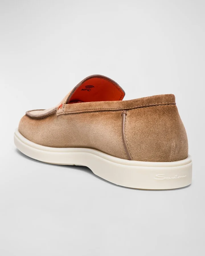 Men's Detroit Suede Sneaker Loafers - Image 3