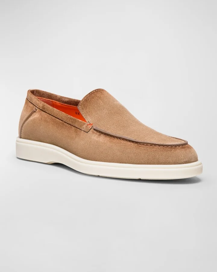 Men's Detroit Suede Sneaker Loafers - Image 4