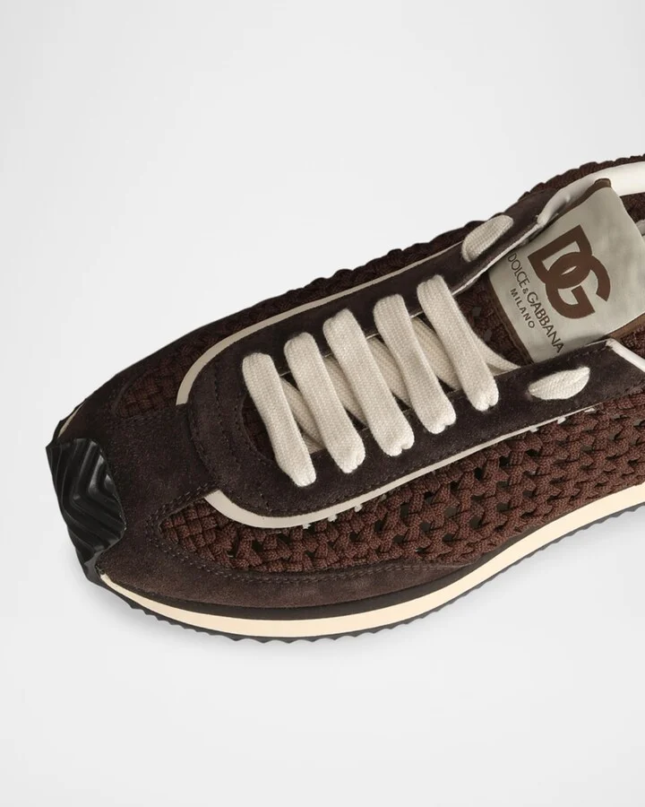 Men's DG Woven Runner Sneakers - Image 6