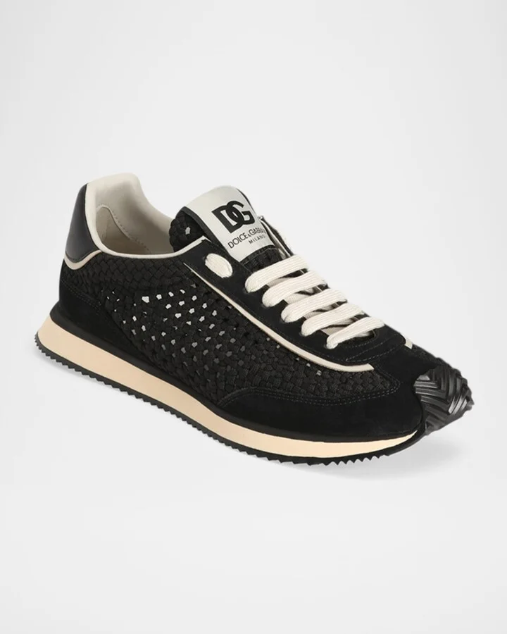 Men's DG Woven Runner Sneakers - Image 9