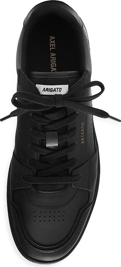 Men's Dice Lo Leather Sneakers - Black - Size 7 - Image 4
