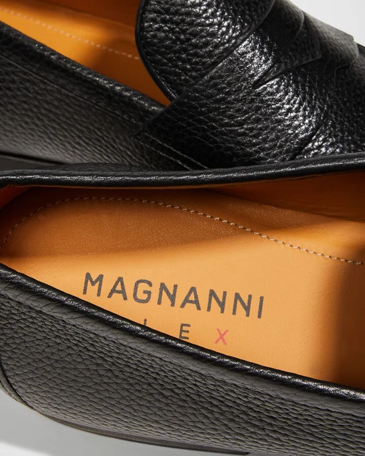 Men's Diezma II Leather Penny Loafers - Image 4