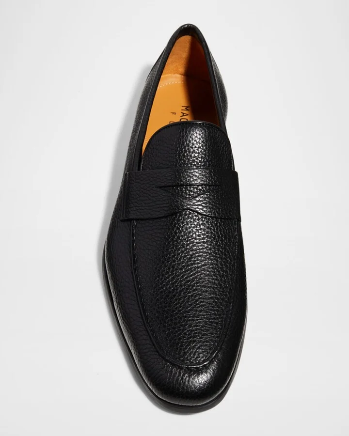 Men's Diezma II Leather Penny Loafers - Image 6