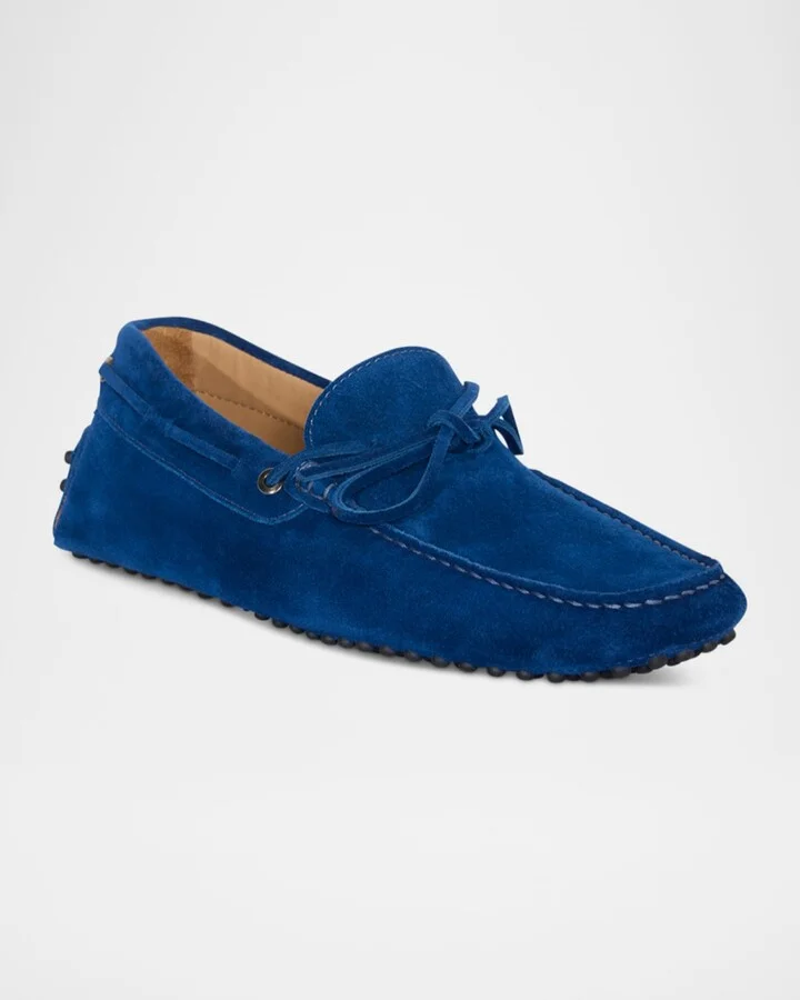 Men's Dino Suede Driving Shoes - Image 4