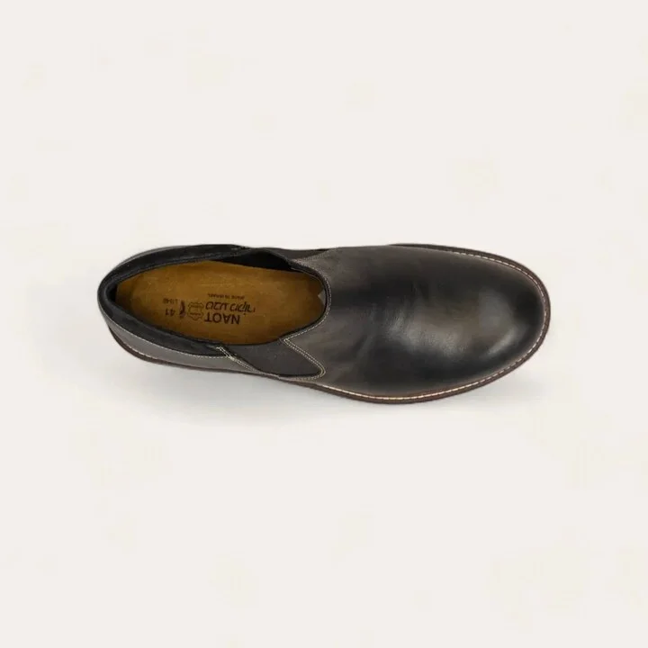 Men's Director Shoe In Black Raven Leather