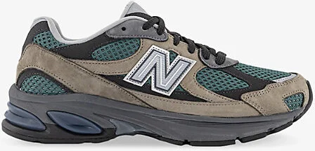 Mens Dockside 2010 Suede and Mesh Trainers 7.5