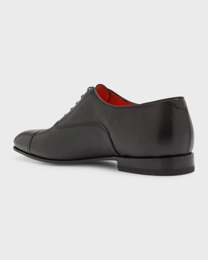 Men's Dole Cap Toe Leather Oxfords - Image 2