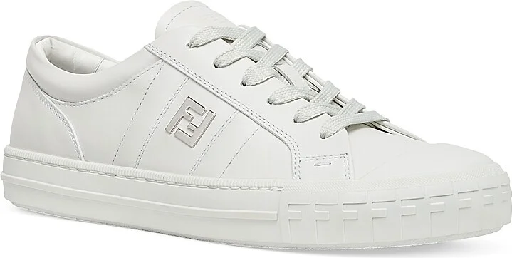 Men's Domino Low-Top Sneakers - White - Size 11 - Image 2