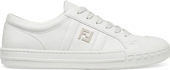 Men's Domino Low-Top Sneakers - White - Size 11