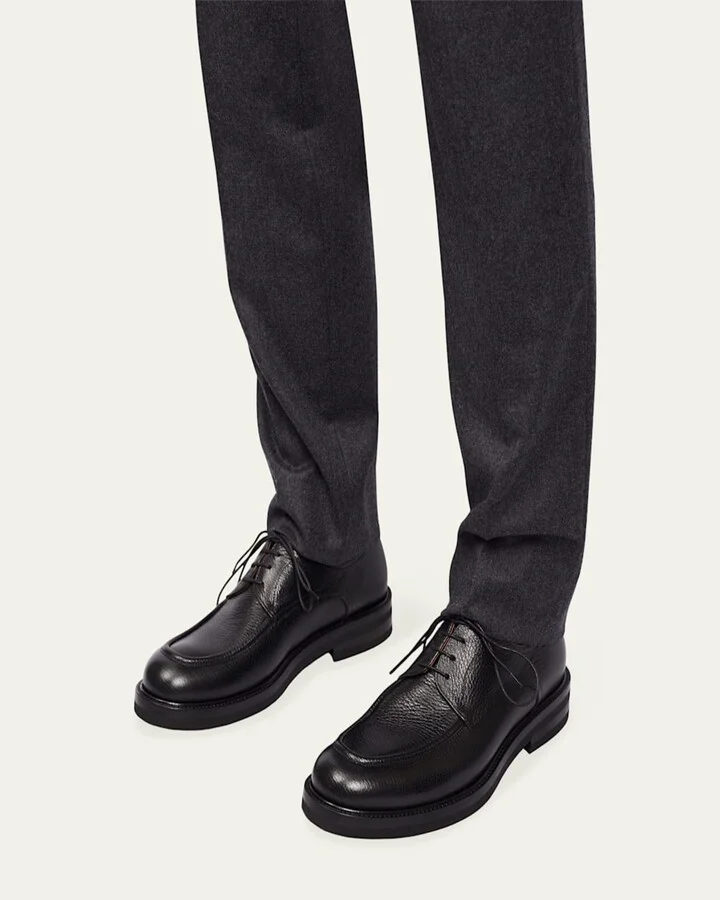 Men's Donaven Weatherproof Soft Leather Derby Shoes - Image 3