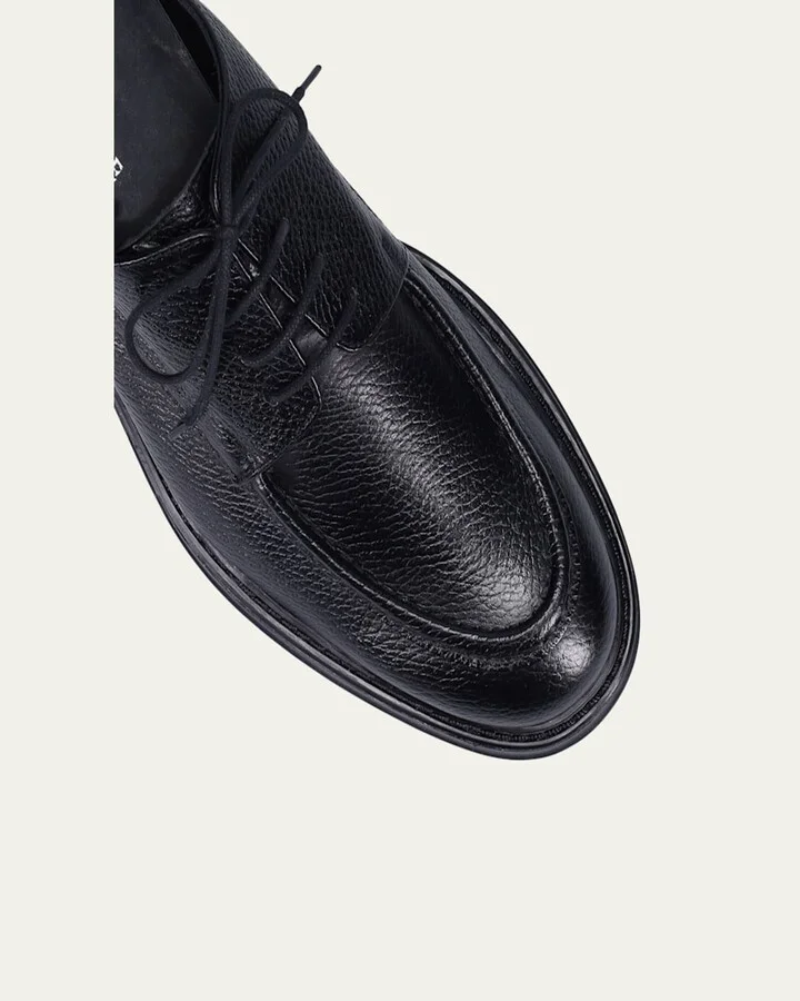 Men's Donaven Weatherproof Soft Leather Derby Shoes - Image 4