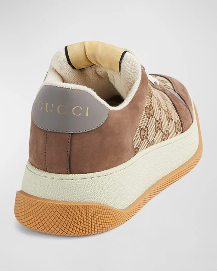 Men's Double Screener Canvas Low-Top Sneakers - Image 2