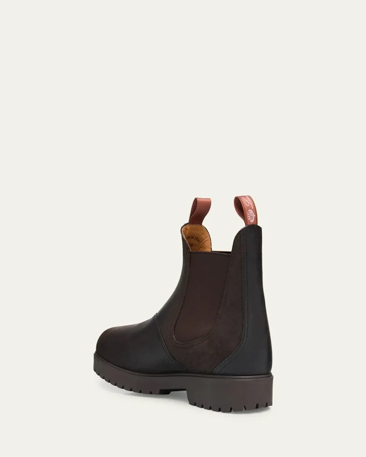 Men's Dover Walk Rugged Leather Chelsea Boots - Image 2