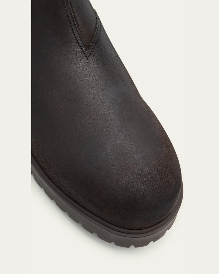 Men's Dover Walk Rugged Leather Chelsea Boots - Image 3