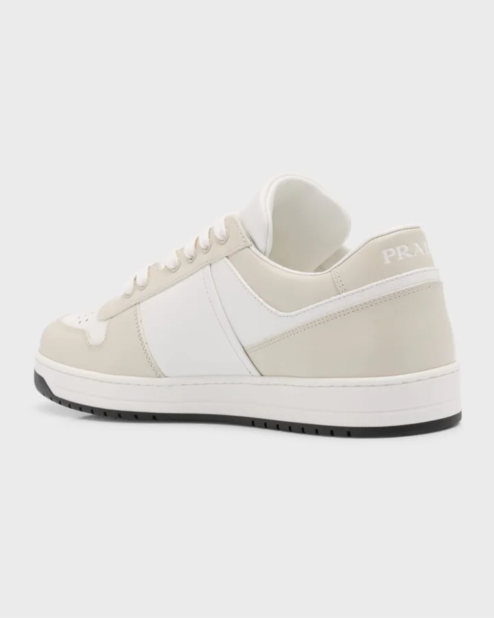 Men's Downtown Leather Low-Top Sneakers - Image 4