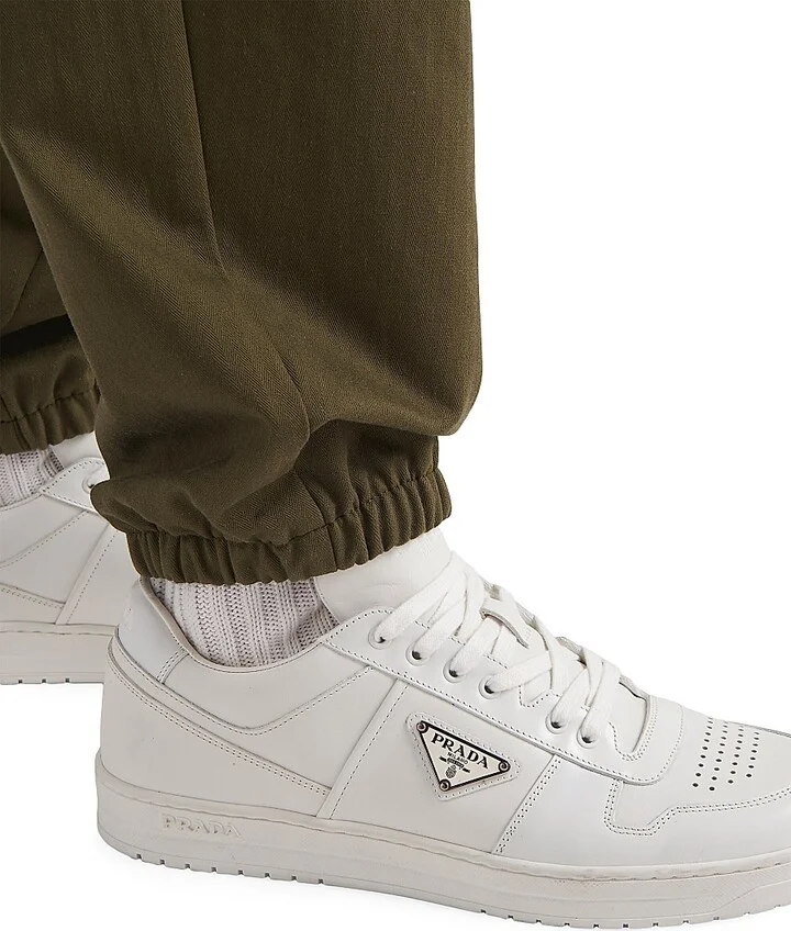 Men's Downtown Leather Sneakers - White - Size 12.5 - Image 2
