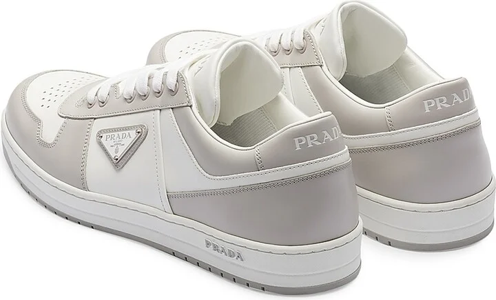 Men's Downtown Leather Sneakers - White - Size 12.5 - Image 8