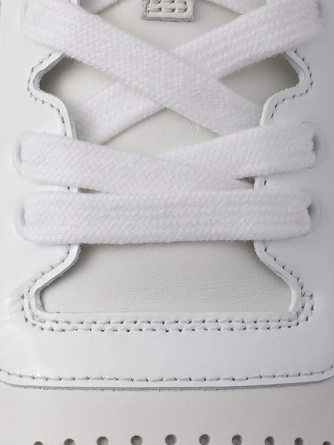 Men's Downtown Leather Sneakers - White - Size 7 - Image 5