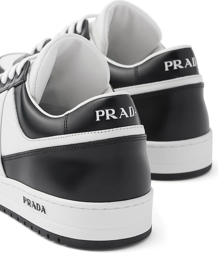 Men's Downtown Leather Sneakers - White - Size 9 - Image 6