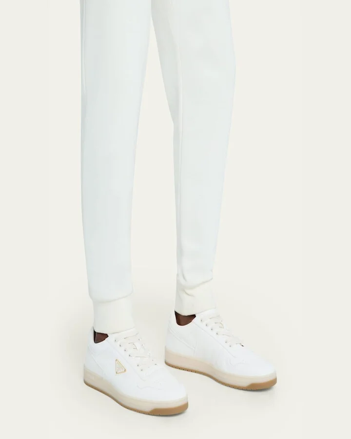 Men's Downtown Napa Leather Low-Top Sneakers - Image 6