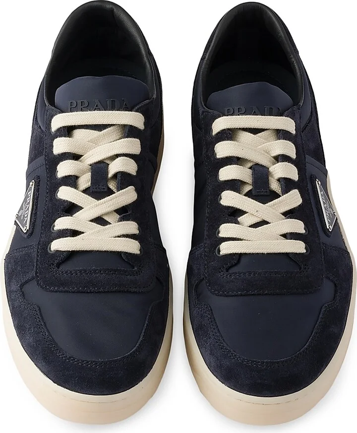 Men's Downtown Re-Nylon and Suede Sneakers - Multicolored - Size 10 - Image 6