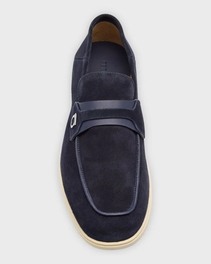 Men's Drame Gancio Suede Loafers - Image 5