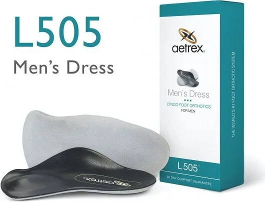 Men's Dress Orthotics W/ Metatarsal Support
