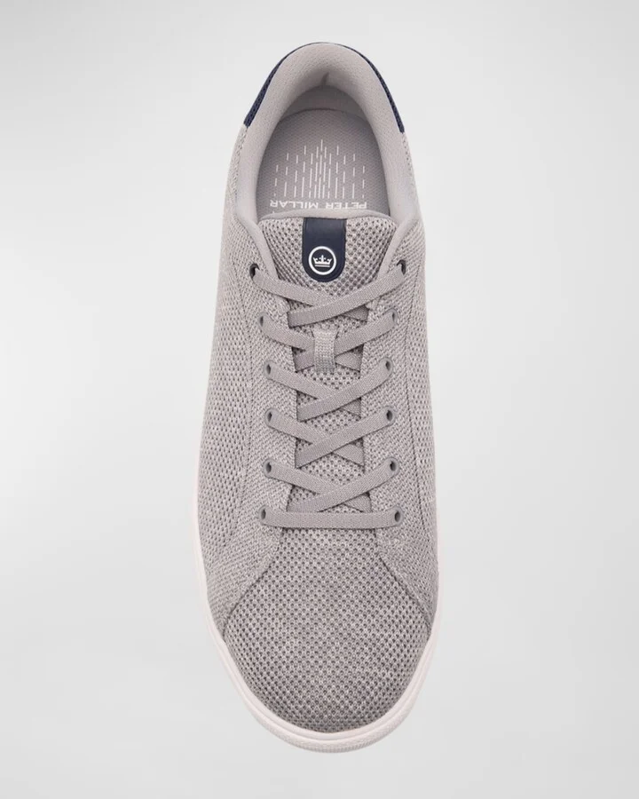 Men's Drift Hybrid Knit Court Sneakers - Image 3