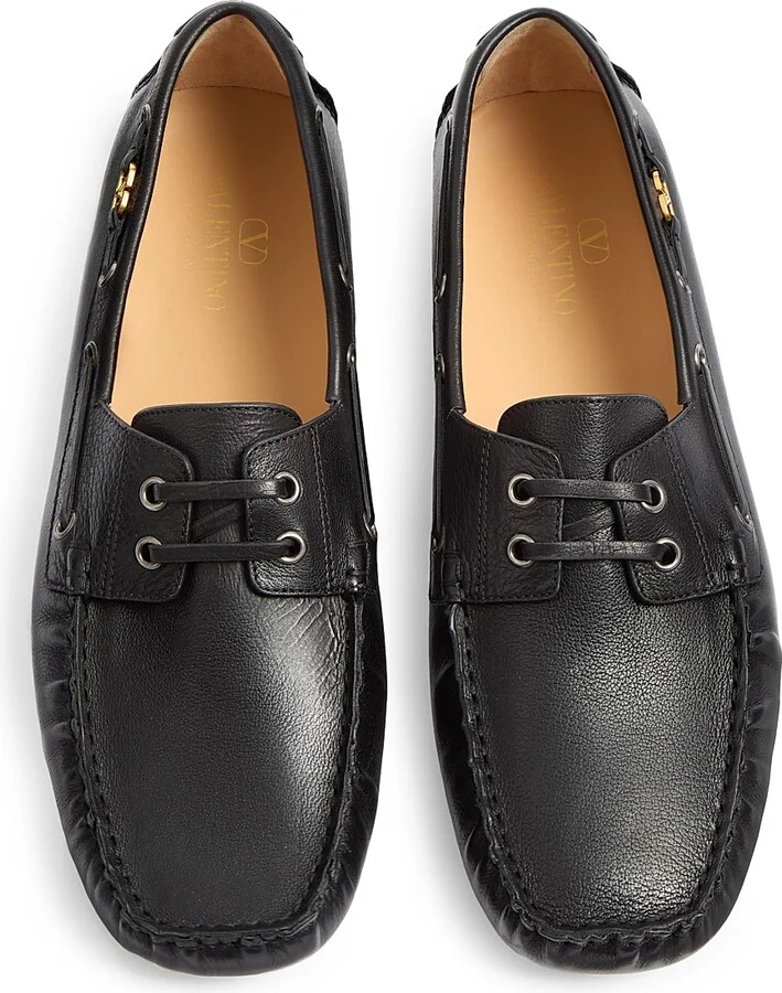 Men's Driver Fastaway Buffalo Loafers - Black - Size 9 - Image 3