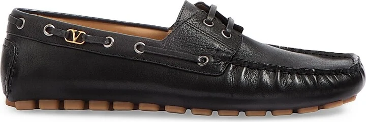 Men's Driver Fastaway Buffalo Loafers - Black - Size 9