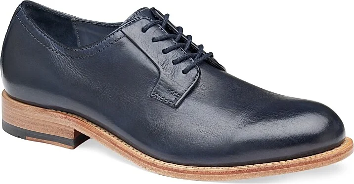 Men's Dudley Leather Dress Shoes - Navy Dip Dyed - Size 8 - Image 2