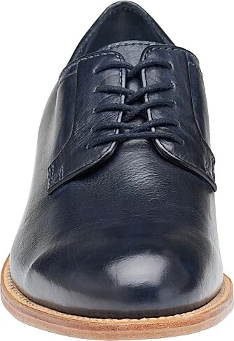 Men's Dudley Leather Dress Shoes - Navy Dip Dyed - Size 8 - Image 3