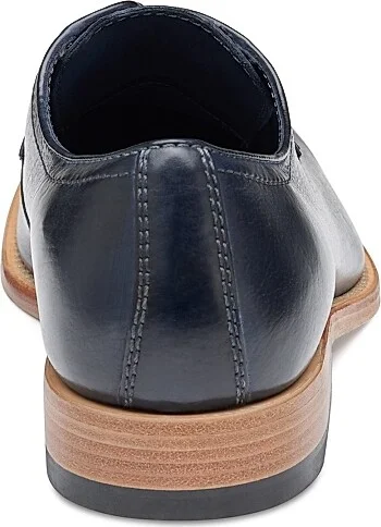 Men's Dudley Leather Dress Shoes - Navy Dip Dyed - Size 8 - Image 4