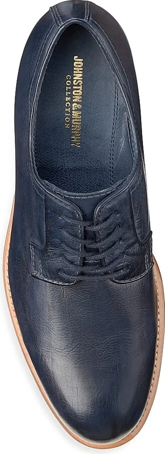 Men's Dudley Leather Dress Shoes - Navy Dip Dyed - Size 8 - Image 5